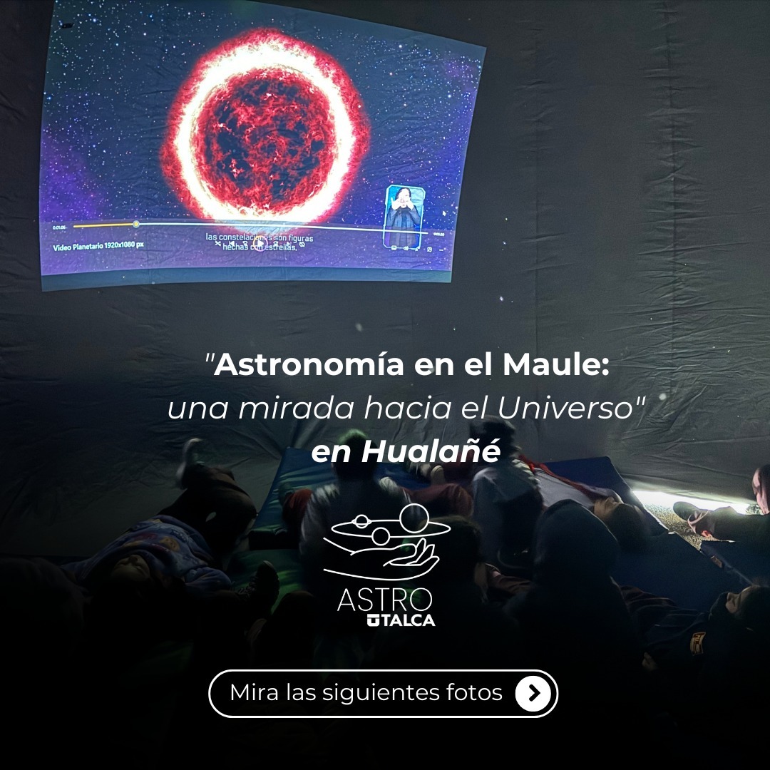 ¡Gracias Hualañé! Compartimos las mejores postales de nuestra actividad astronómica en la comuna