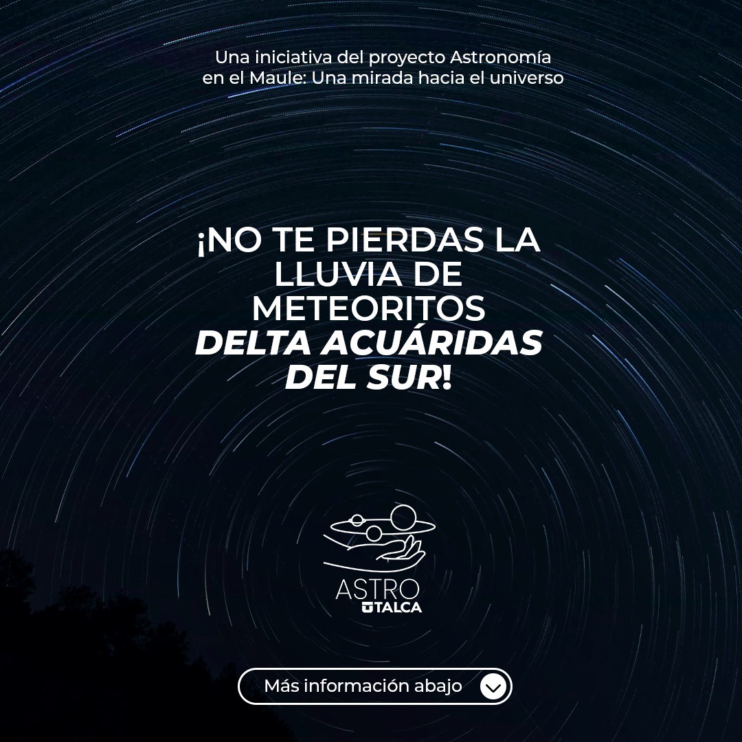 Delta Acuáridas del Sur: el 31 de julio llega su peak con hasta 25 meteoritos por hora