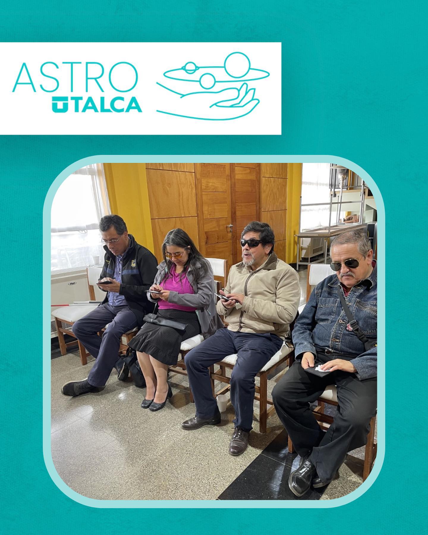 Astronomía para todos: herramientas multisensoriales llevan el universo a personas con discapacidad visual en el Maule