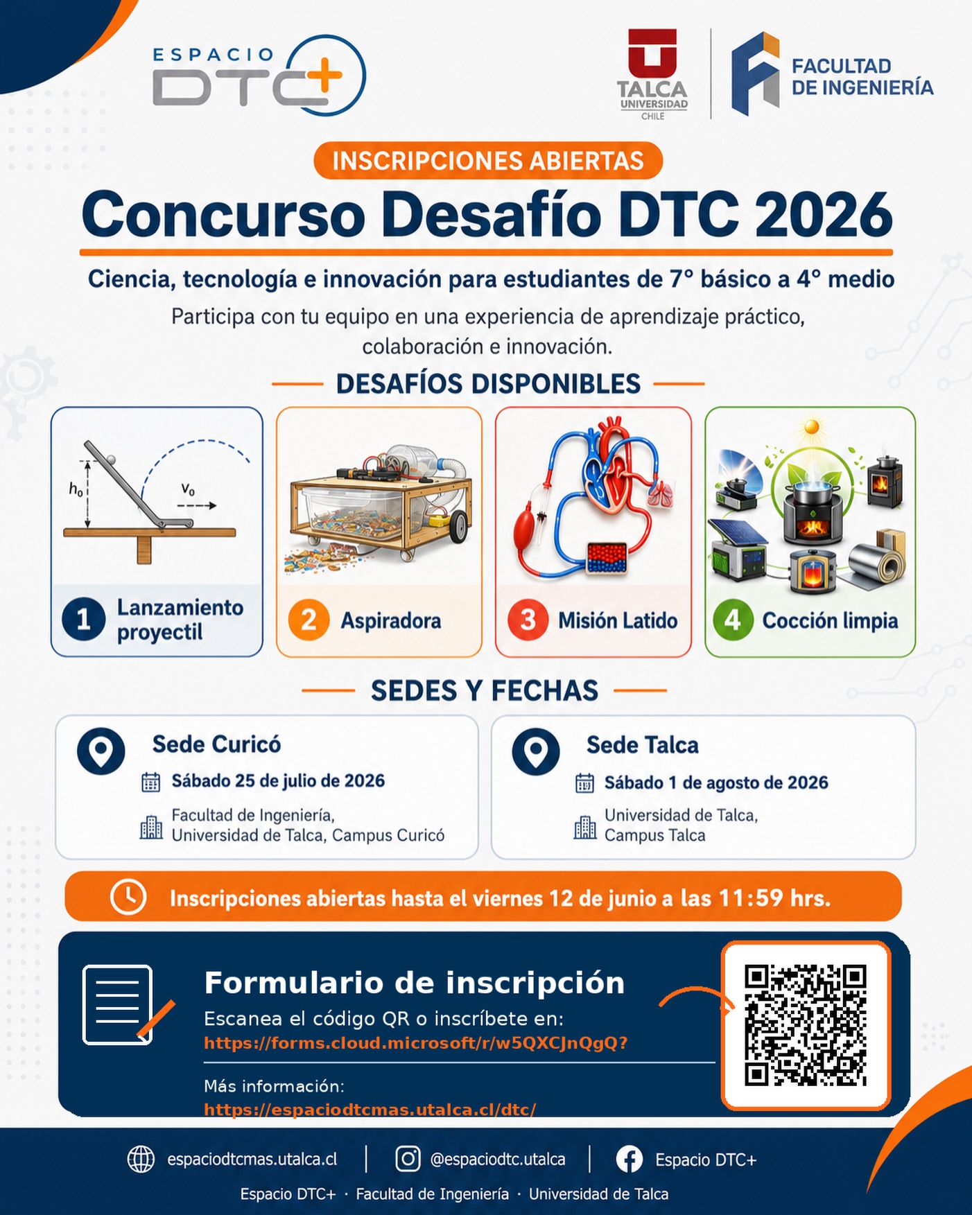 Concurso desafío Espacio DTC 2026