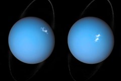 Alien aurorae on Uranus